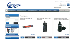 Desktop Screenshot of commercecenter.eu