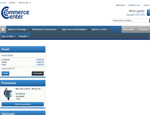 Tablet Screenshot of commercecenter.eu